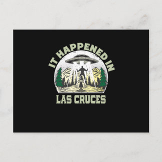 Carte Postale OVNI Alien À las cruces City