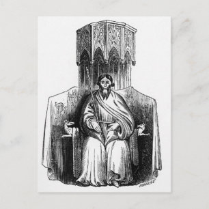 Carte Postale Owen Glendower de son sceau