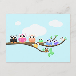 Carte Postale "OWL Together Now"