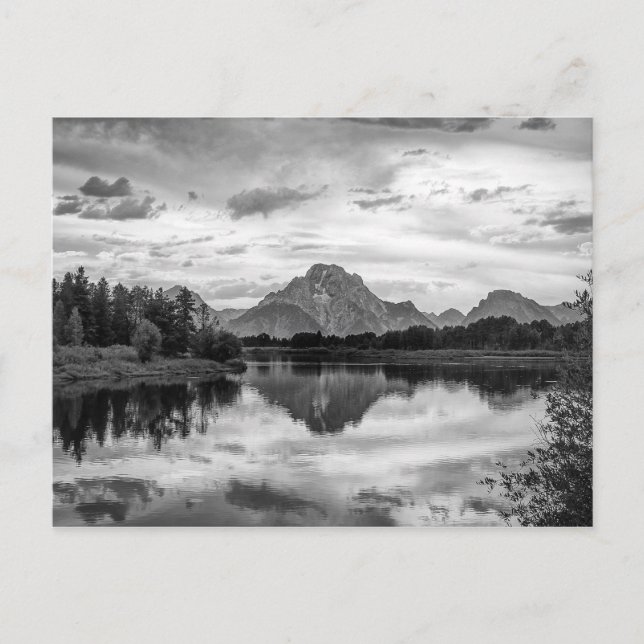 Carte Postale Oxbow Bend dans le parc national de Grand Teton (Devant)