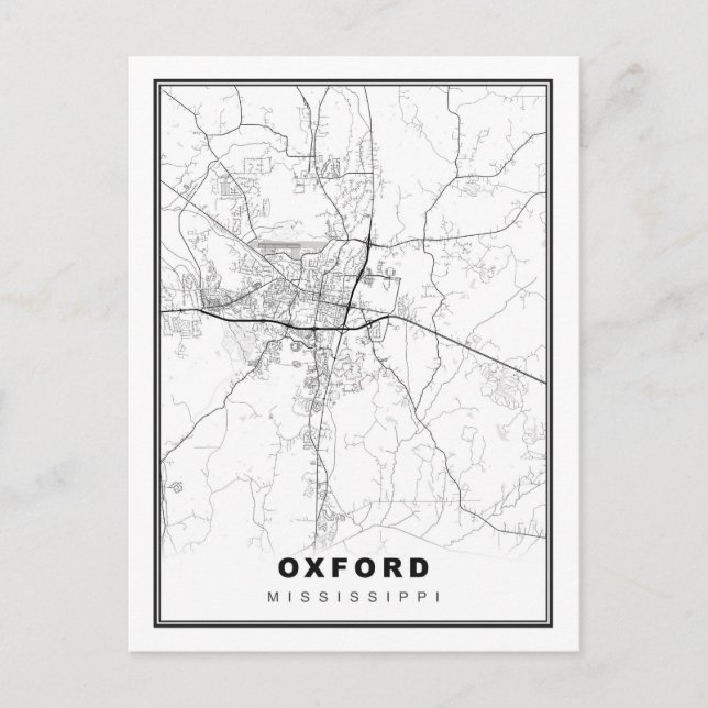 Carte Postale Oxford (Devant)