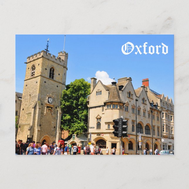 Carte Postale Oxford (Devant)