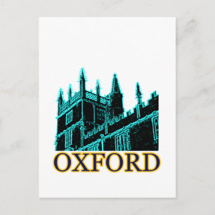 Carte Postale Oxford Angleterre 1986 Construire des spirales Cya