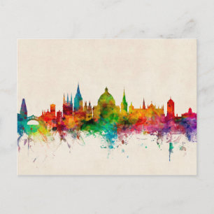 Carte Postale Oxford Angleterre Skyline