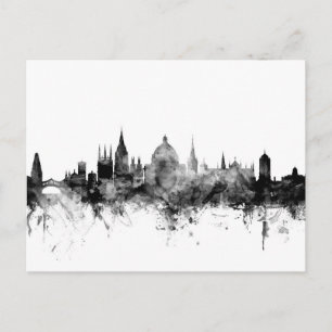 Carte Postale Oxford England Skyline