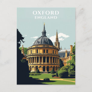 Carte Postale Oxford England Travel Historic