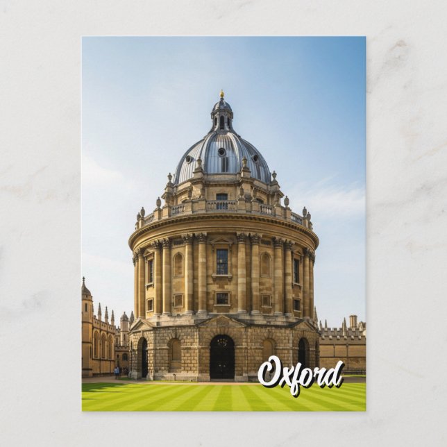 Carte Postale Oxford University Radcliffe Caméra Angleterre Voya (Devant)