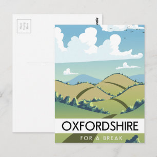 Carte Postale Oxfordshire pour une pause