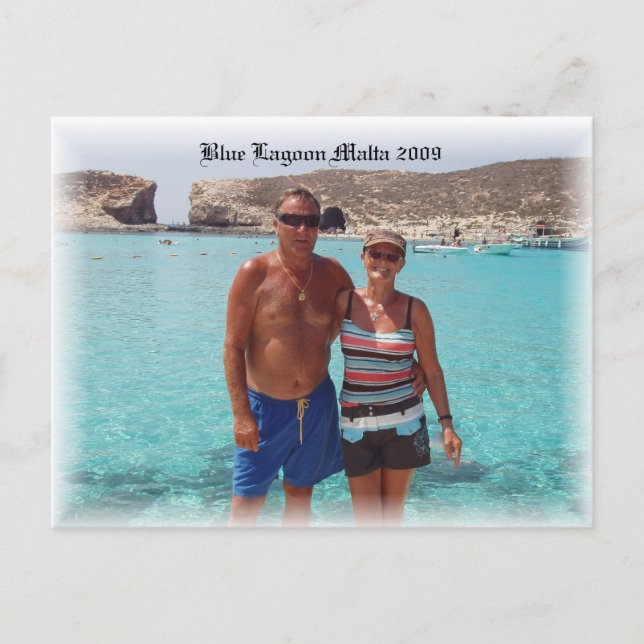 Carte Postale P1010243, Blue Lagoon Malta 2009 (Devant)