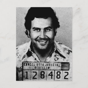 Carte Postale Pablo Emilio Escobar