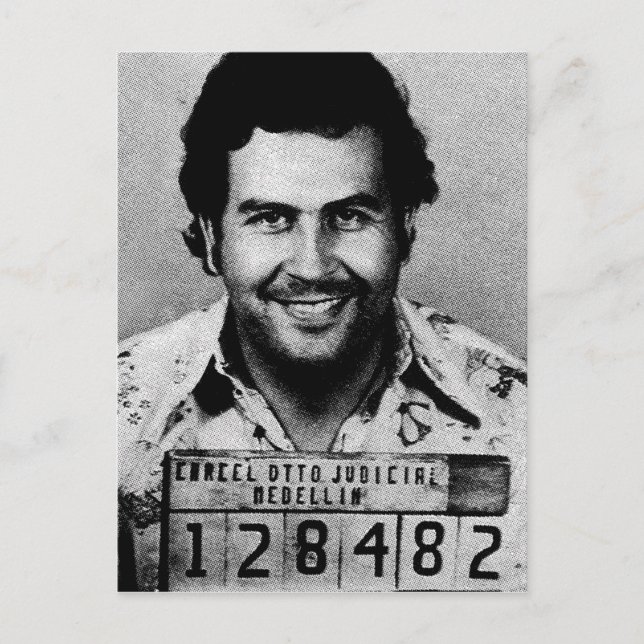 Carte Postale Pablo Emilio Escobar (Devant)