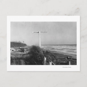 Carte Postale Pacific Beach, WA - Signale Miles to China