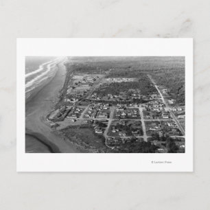 Carte Postale Pacific Beach, WA - Vue aérienne