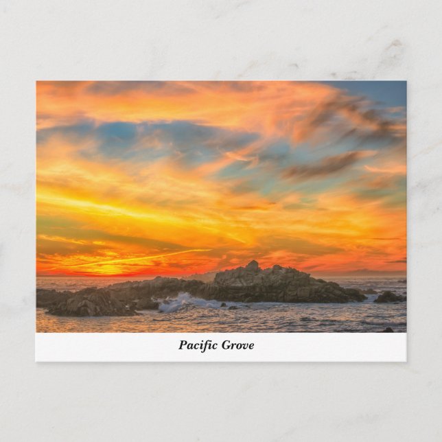 Carte postale Pacific Grove (Devant)