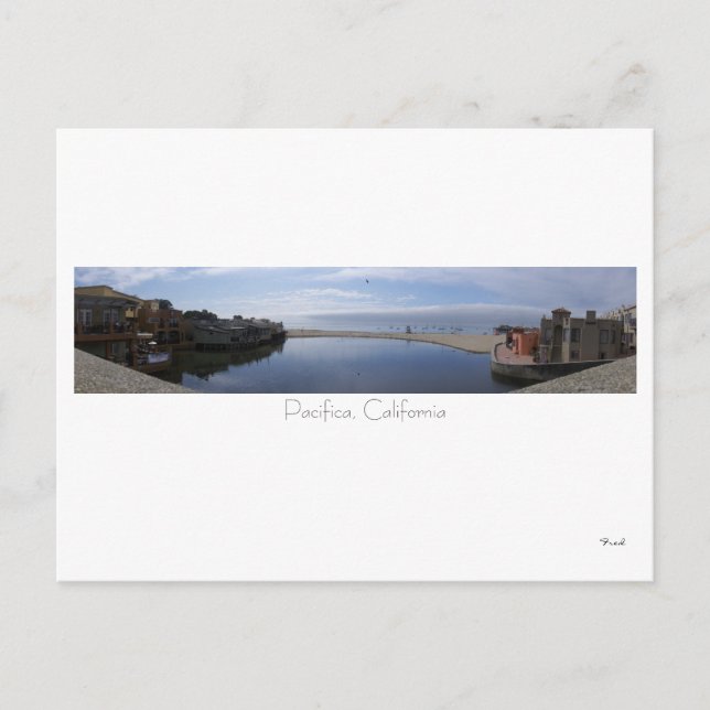 Carte Postale Pacifica, Californie (Devant)