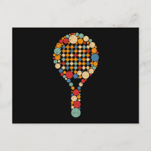 Carte Postale Paddle Tennis