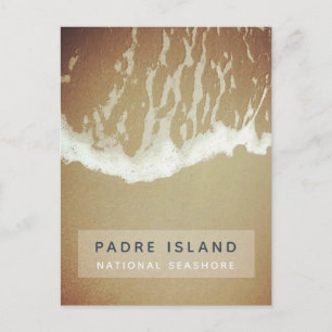 Carte Postale Padre Island National Seashore Ocean Waves Beach