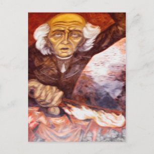 Carte Postale "Padre Miguel Hidalgo" Jose Clemente Orozco
