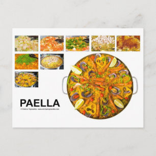 Carte Postale paella