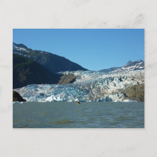 Carte Postale Pagaie sur le glacier de Mendenhall