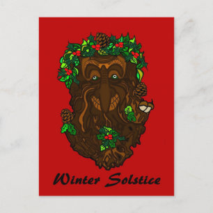 Carte Postale Pagan Yule Greenman