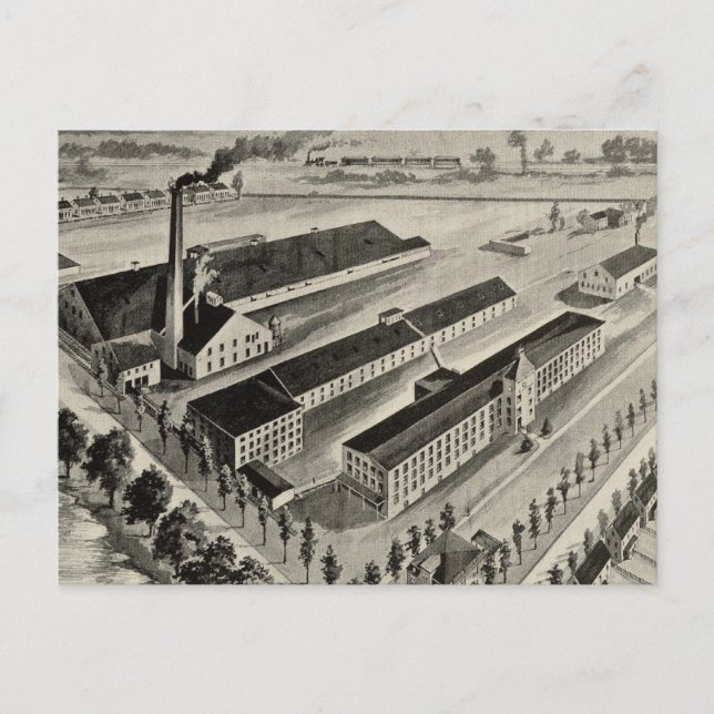 Carte Postale Page Belting Company, Concord, NH (Devant)