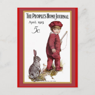Carte Postale Page d'accueil des peuples Couverture du journal 1