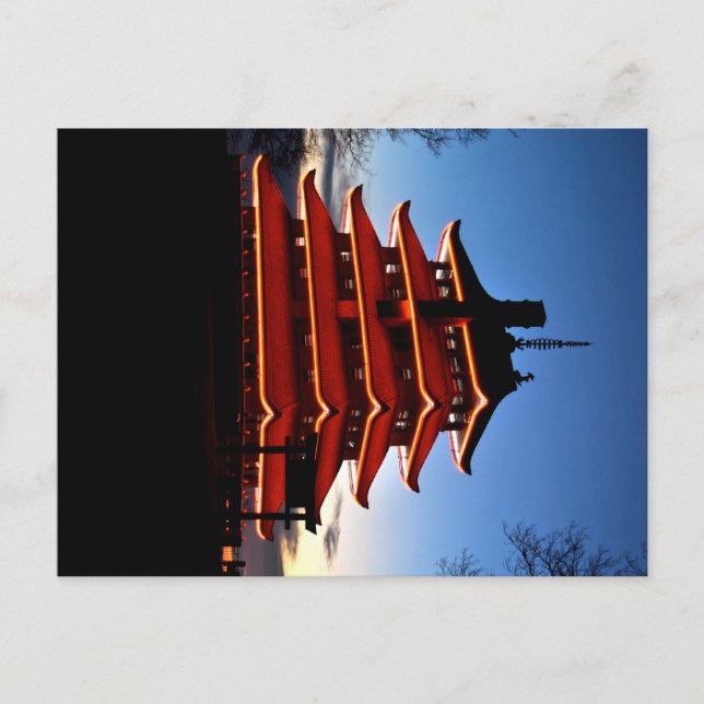 Carte postale Pagode (Devant)