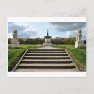 Carte Postale Pagode de la paix, Milton Keynes