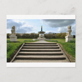 Carte Postale Pagode de la paix, Milton Keynes