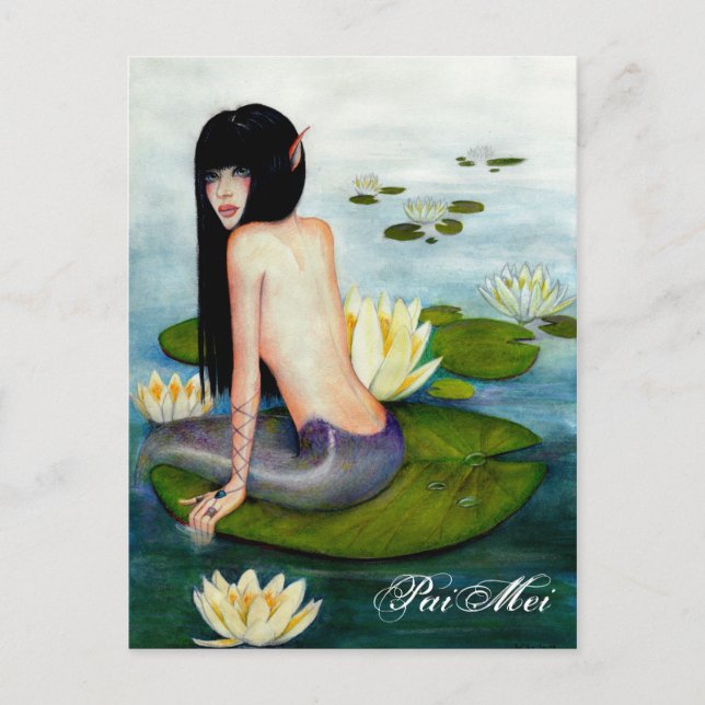 Carte Postale PaiMei la sirène (Devant)
