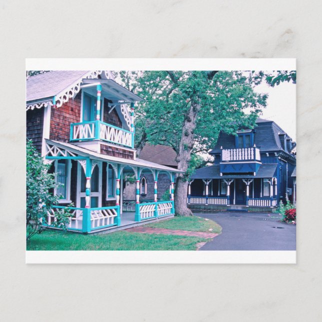 Carte Postale Pain d'épices Maisons Tom Wurl (Devant)