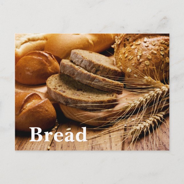 Carte postale Pain et blé (Devant)