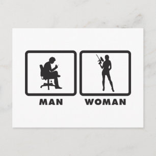 Carte Postale Paintball