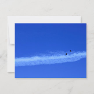 Carte Postale Paire migratoire d'oies