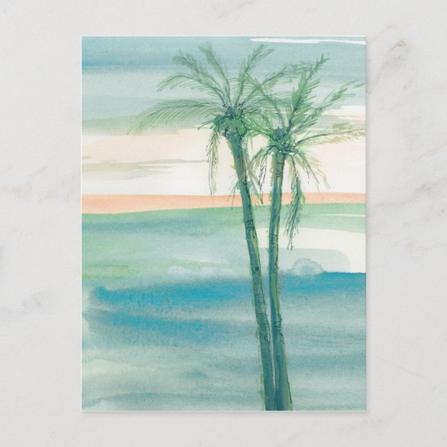 Carte Postale Paisible Dusk Tropical (Devant)