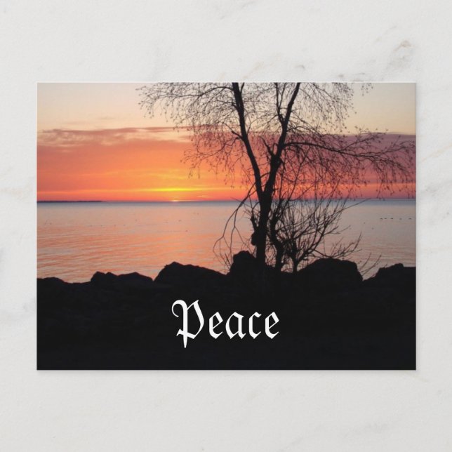 Carte Postale Paix (Devant)