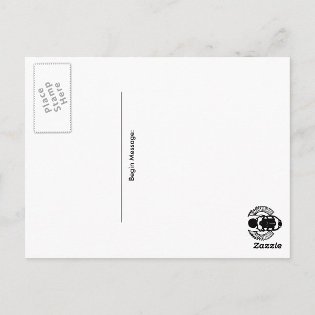 Carte Postale Paix 2015 d'amour (Dos)