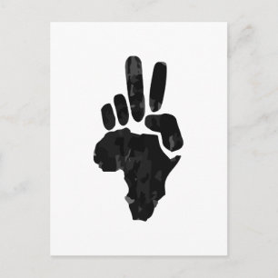 Carte Postale Paix africaine