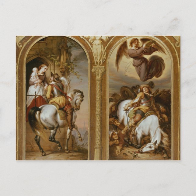 Carte Postale Paix et guerre (Devant)