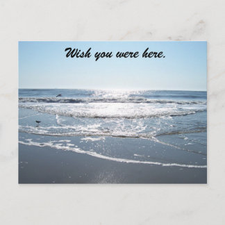 Carte Postale Paix, j'aimerais que tu sois là.