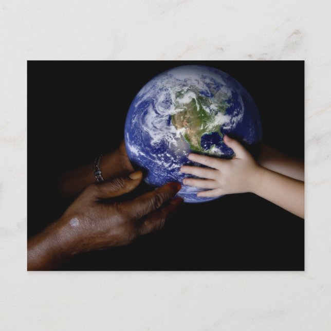 Carte Postale Paix mondiale (Devant)