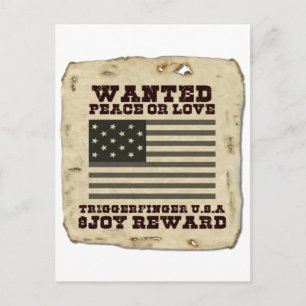 Carte Postale Paix Recherchée