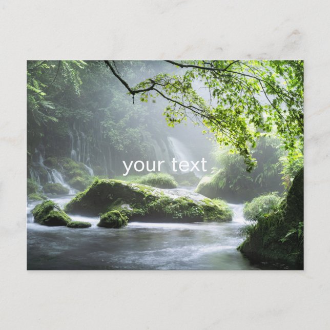 Carte Postale Paix verte (Devant)