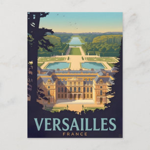 Carte Postale Palace of Versailles Postcard – Historic French La