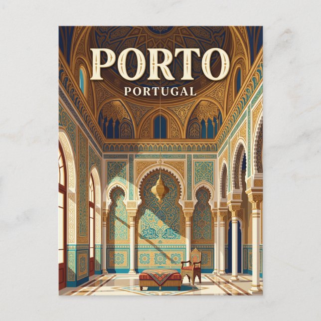 Carte Postale Palácio da Bolsa Portugal (Devant)