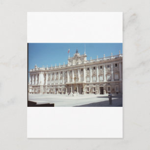 Carte Postale Palacio Real, Madrid