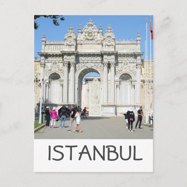 Carte Postale Palais de Dolmabahçe, Istanbul (Devant)