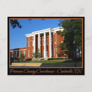 Carte Postale Palais de justice du comté de Putnam - Cookeville,