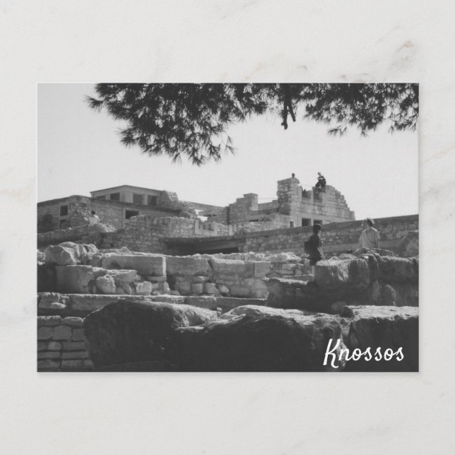 Carte Postale Palais de Knossos - Grèce (Devant)